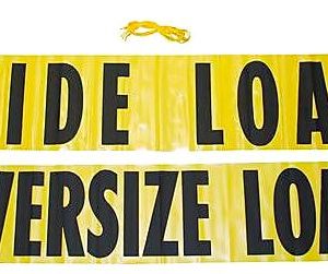 Oversize Load Sign – 18" x 84" Aluminum