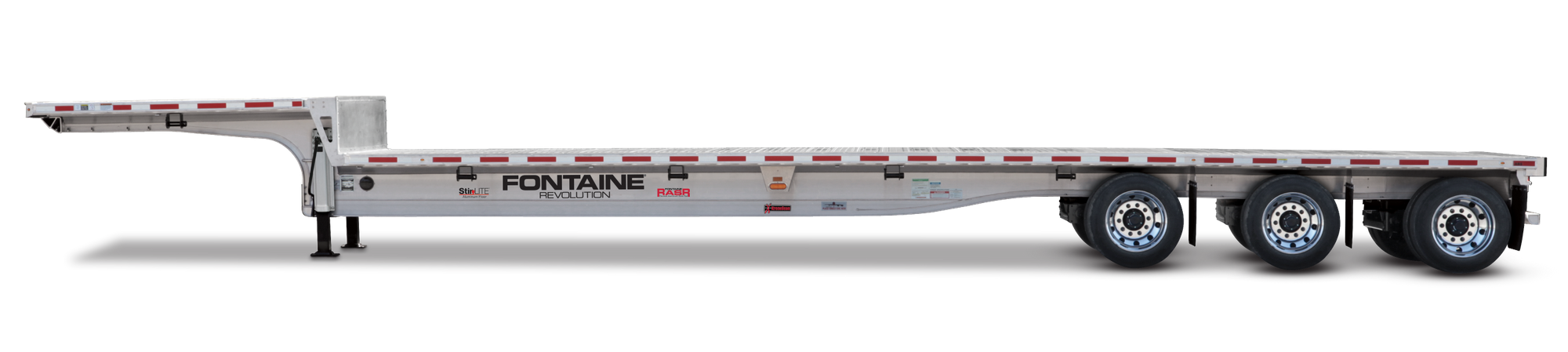 Fontaine Revolution step-deck trailer