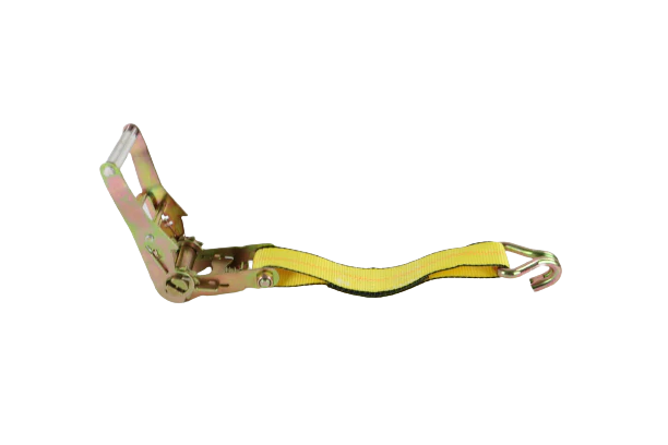2" x 27' Ratchet Strap with Wire J-Hooks
