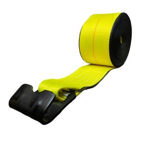 4 inch by 30 foot import flatbed winch strap with flat hook