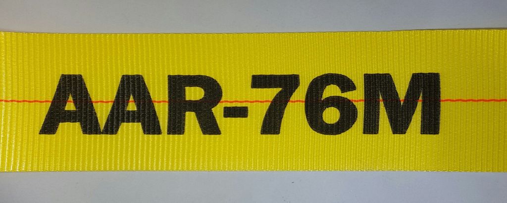 4 inch by 40 foot Diamond Weave flatbed winch strap with flat hook, made in USA