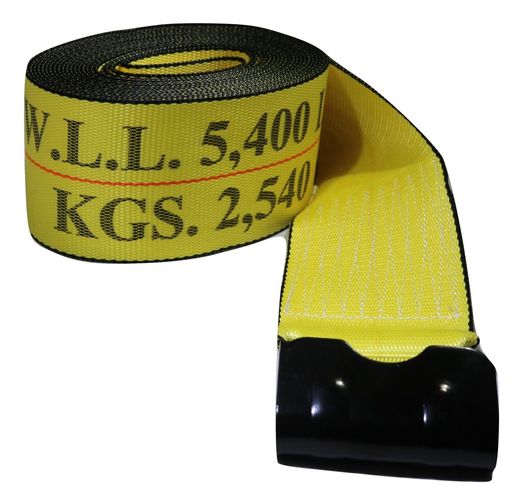 4" x 40' Winch Strap with Flat Hook