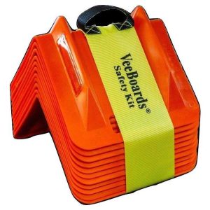 reflective USA VeeBoard safety kit for flatbed corners