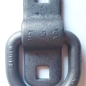 box of 20 weld-on 3/8 inch steel D-rings