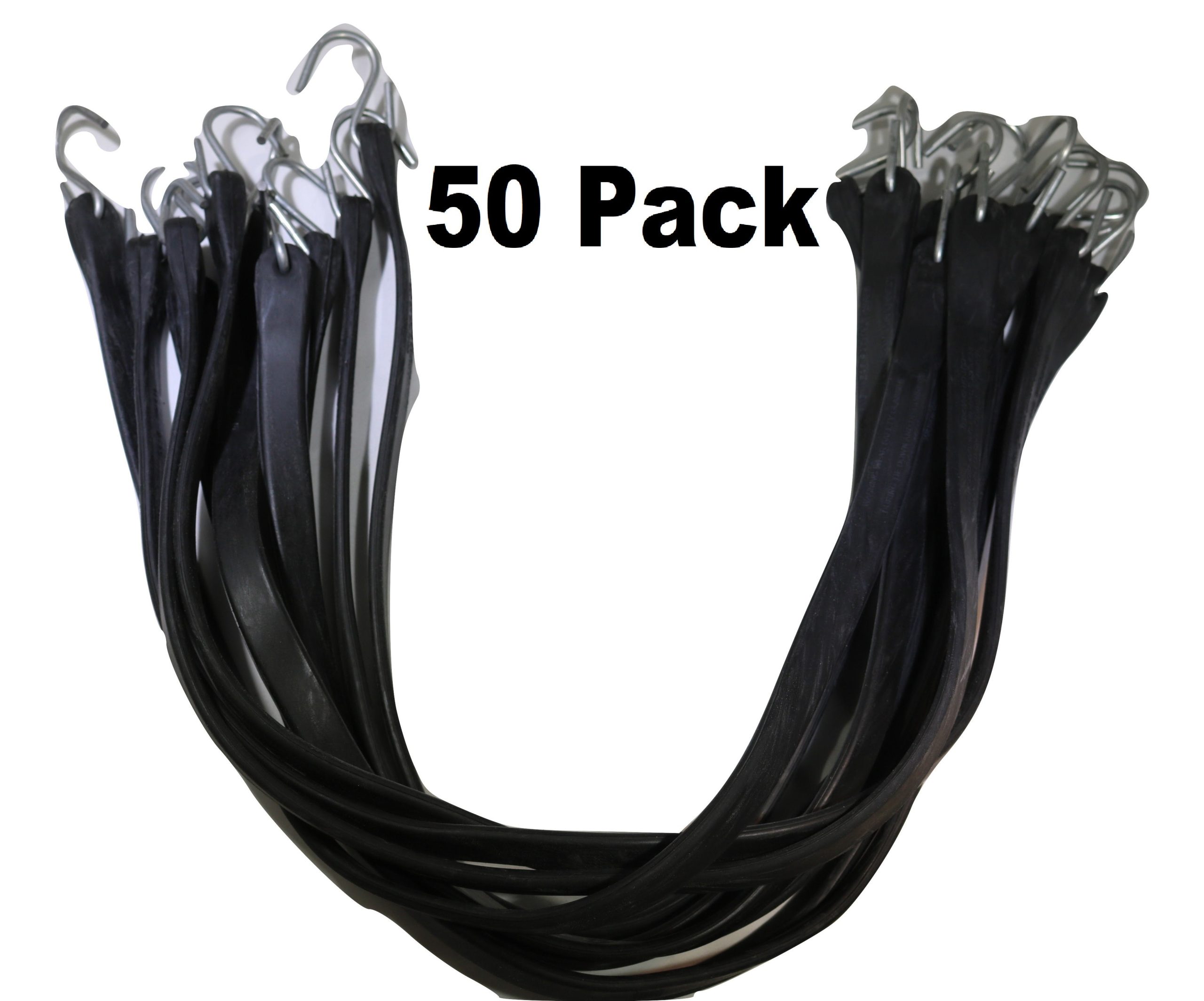 9 Inch Rubber Tarp Straps Box of 50