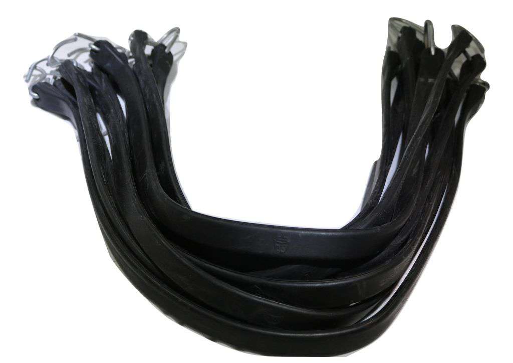 9 Inch Rubber Tarp Straps Box of 50