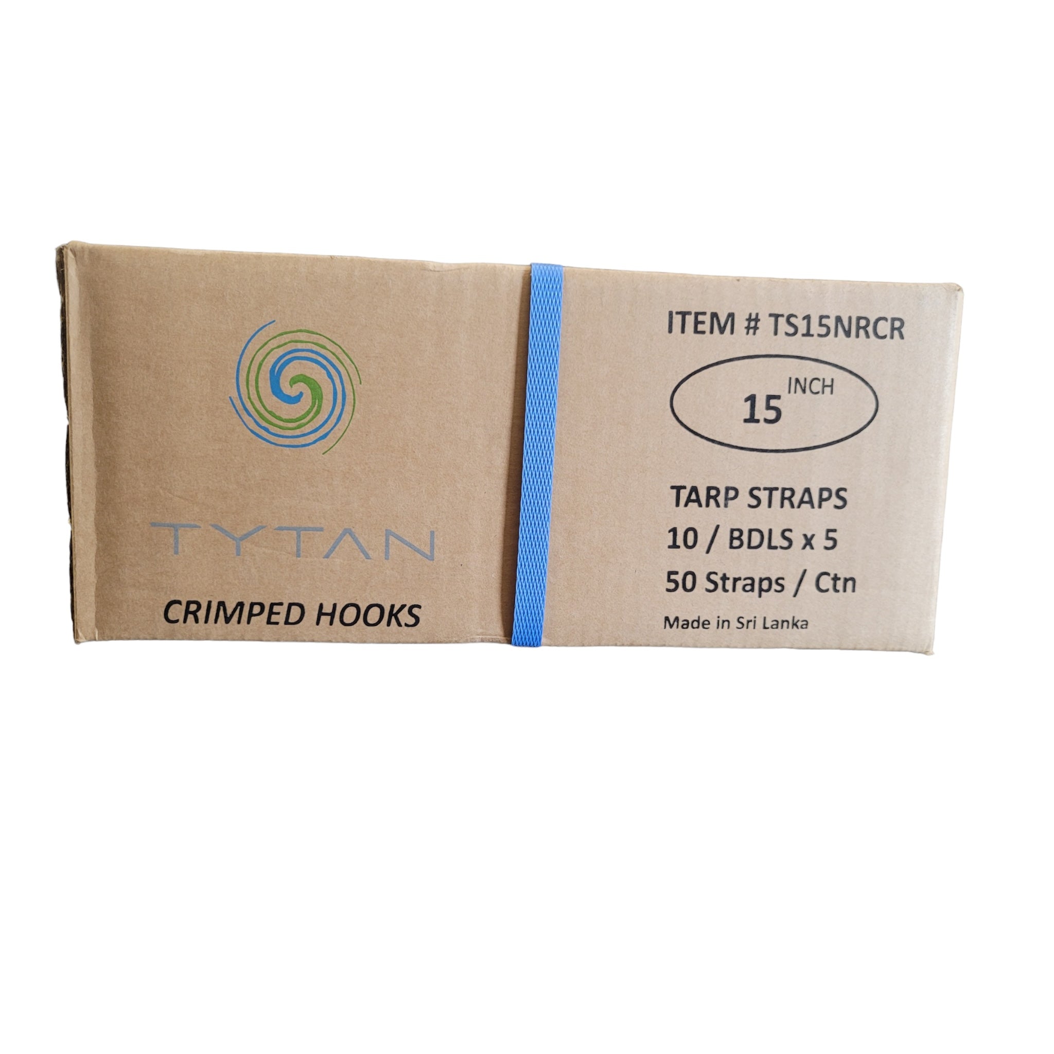 9 Inch Rubber Tarp Straps Box of 50